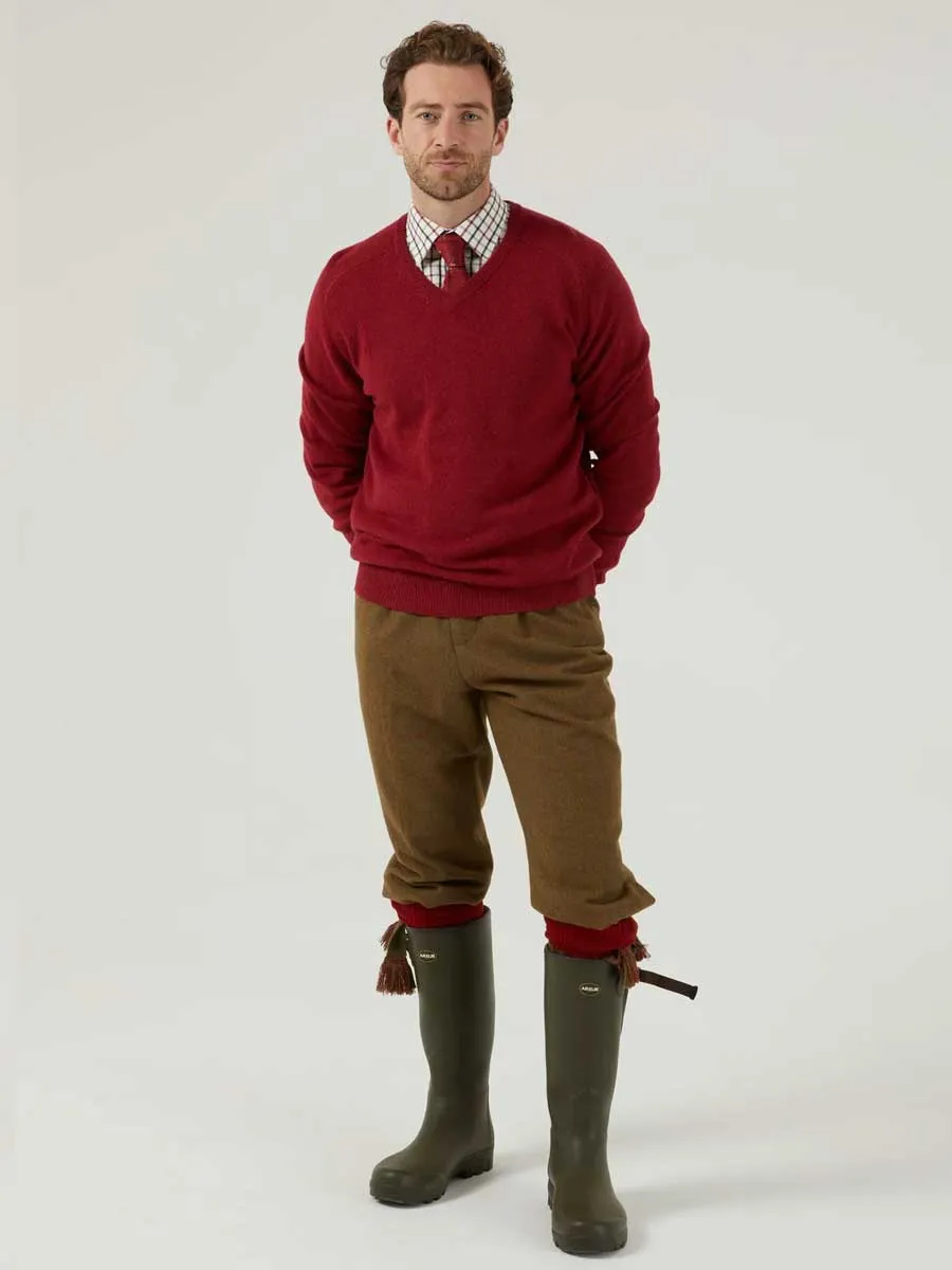 50% OFF ALAN PAINE Combrook Mens Tweed Shooting Breeks - Hawthorn - Size: 34", 40" & 42"