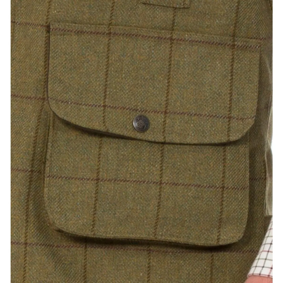 50% OFF ALAN PAINE Rutland Mens Zip Waistcoat - Lichen - Size: SMALL, 3XL & 4XL