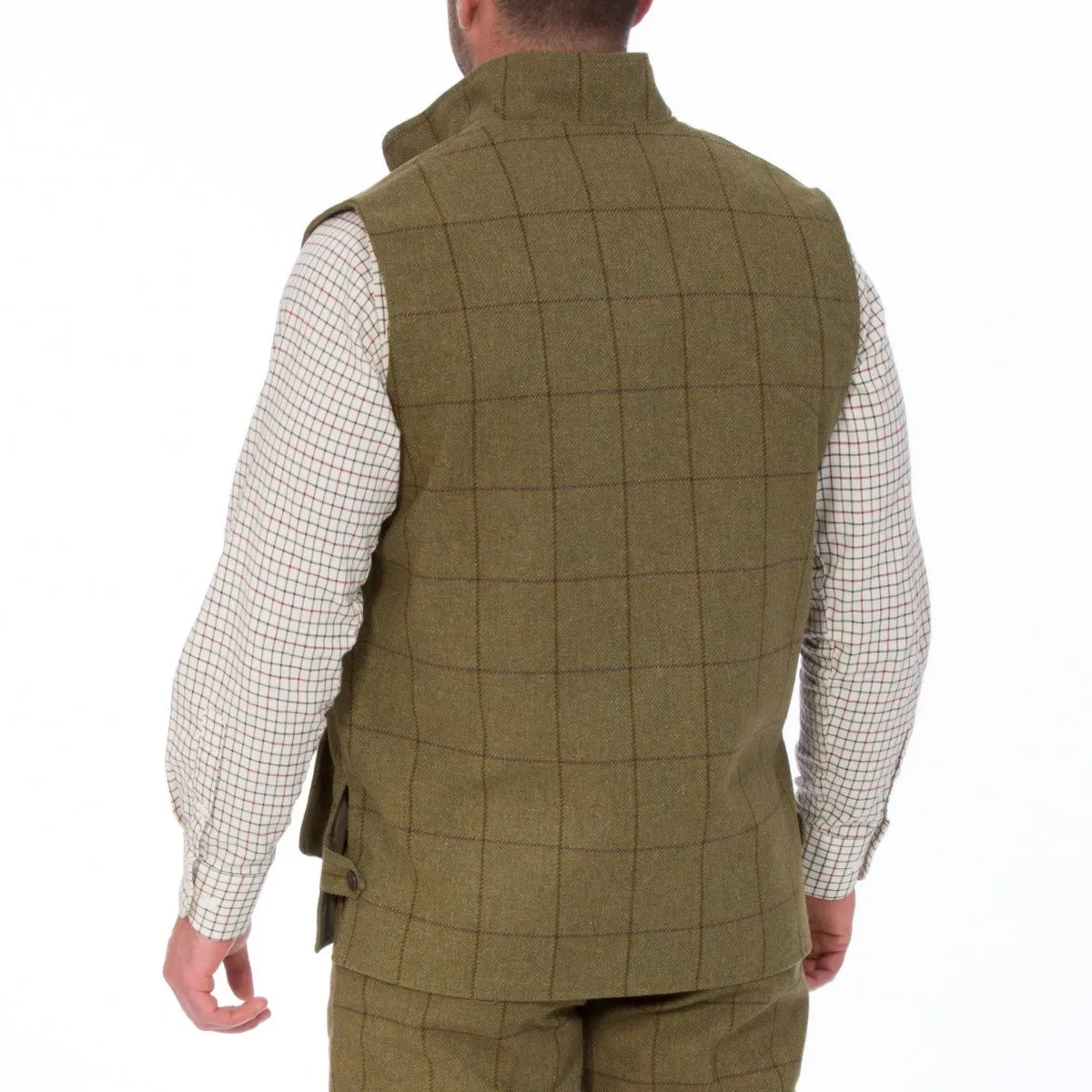 50% OFF ALAN PAINE Rutland Mens Zip Waistcoat - Lichen - Size: SMALL, 3XL & 4XL