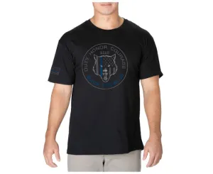 5.11 ALPHA DOG BLUE TEE WS, BLACK, L