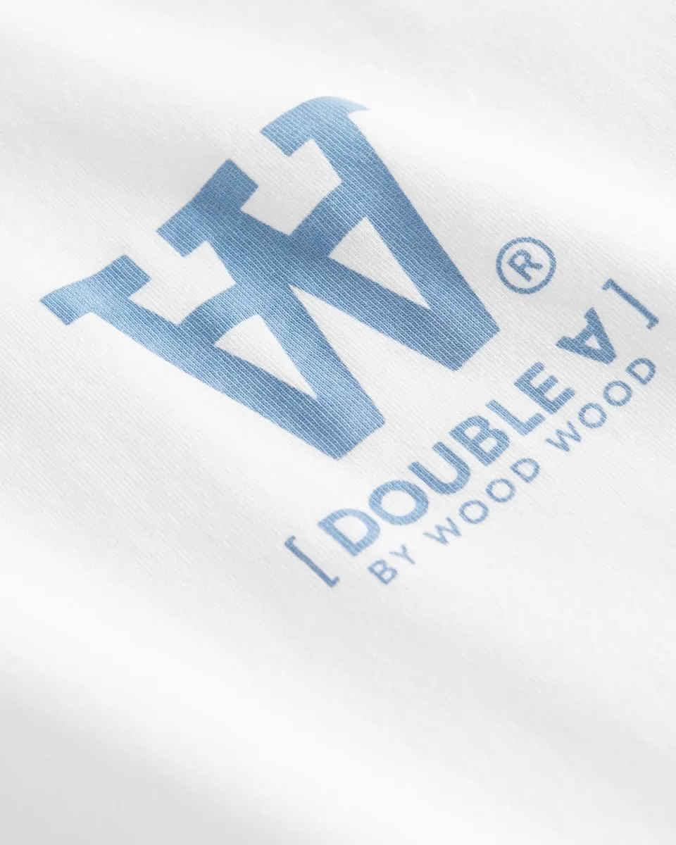 Ace T-shirt - White/Blue
