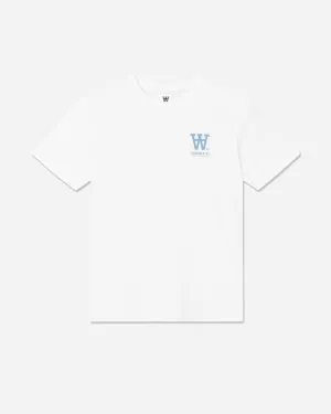 Ace T-shirt - White/Blue