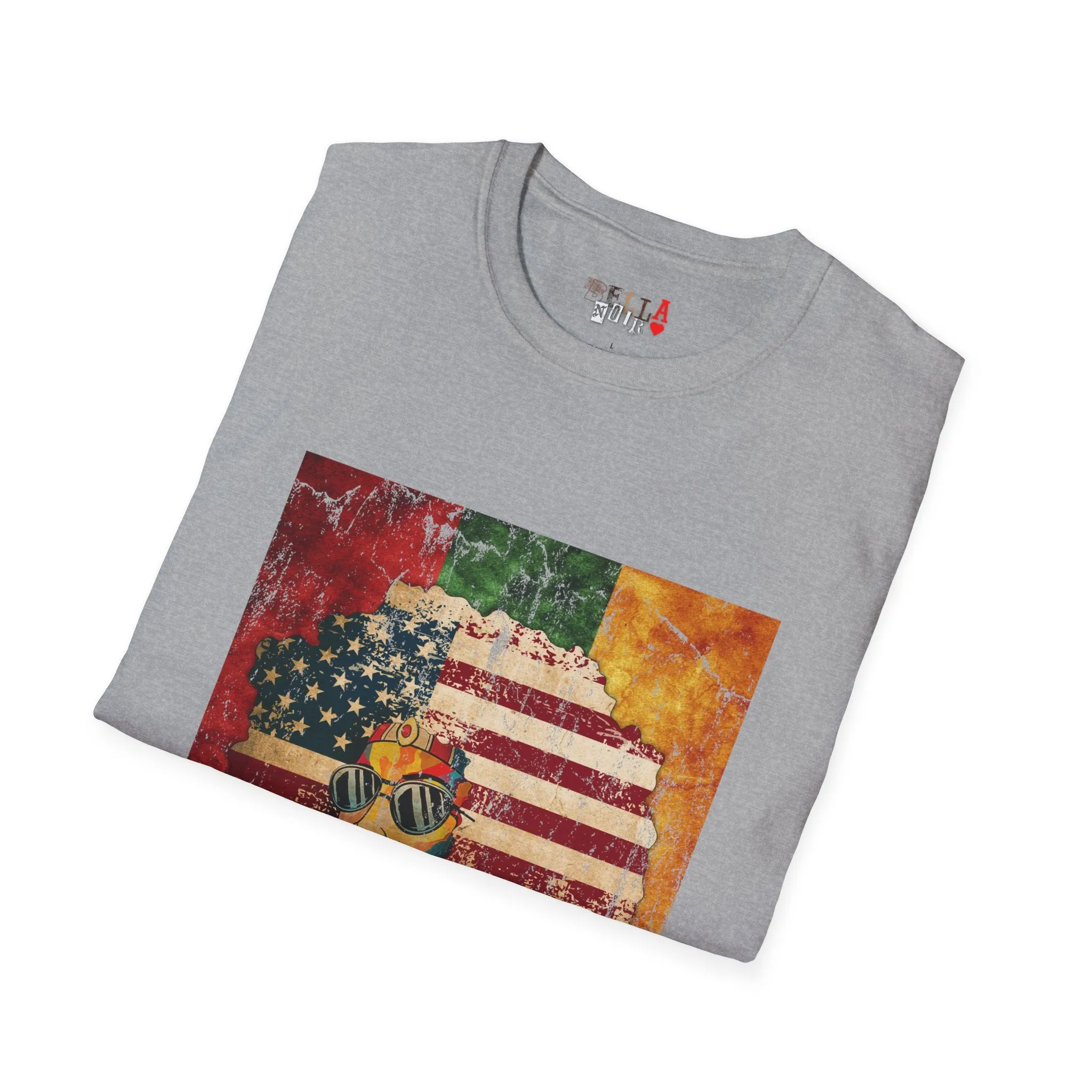 Afro American Queen Unisex Softstyle T-Shirt