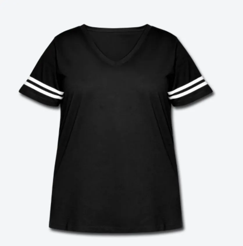 American Peace Women's Curvy Vintage Sport T-Shirt