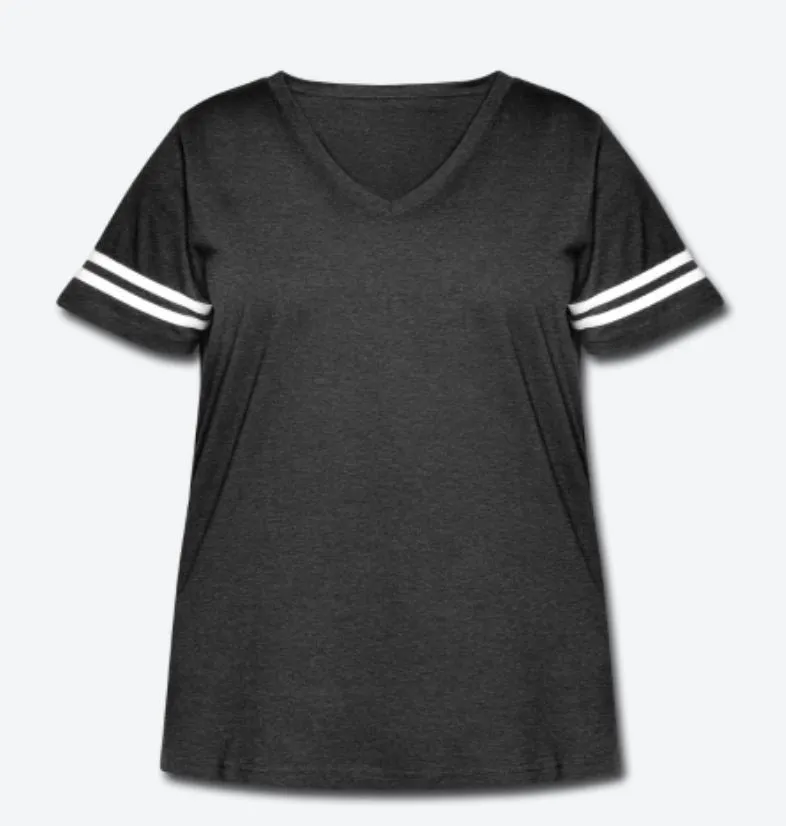 American Peace Women's Curvy Vintage Sport T-Shirt