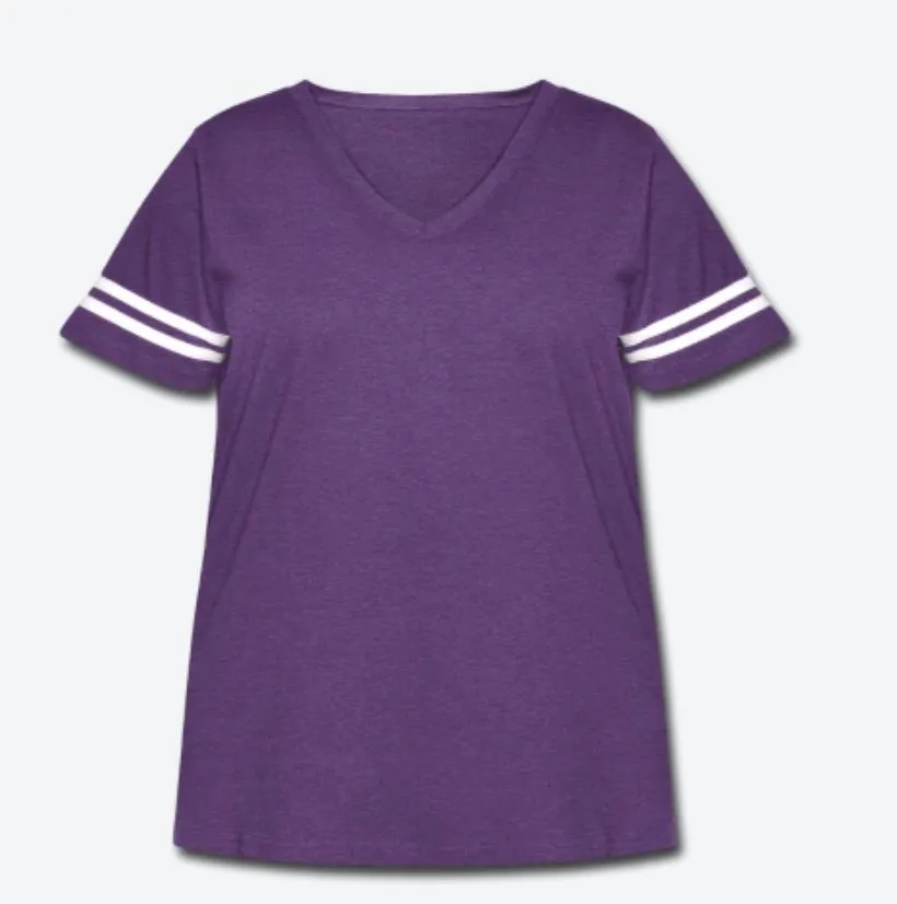 American Peace Women's Curvy Vintage Sport T-Shirt
