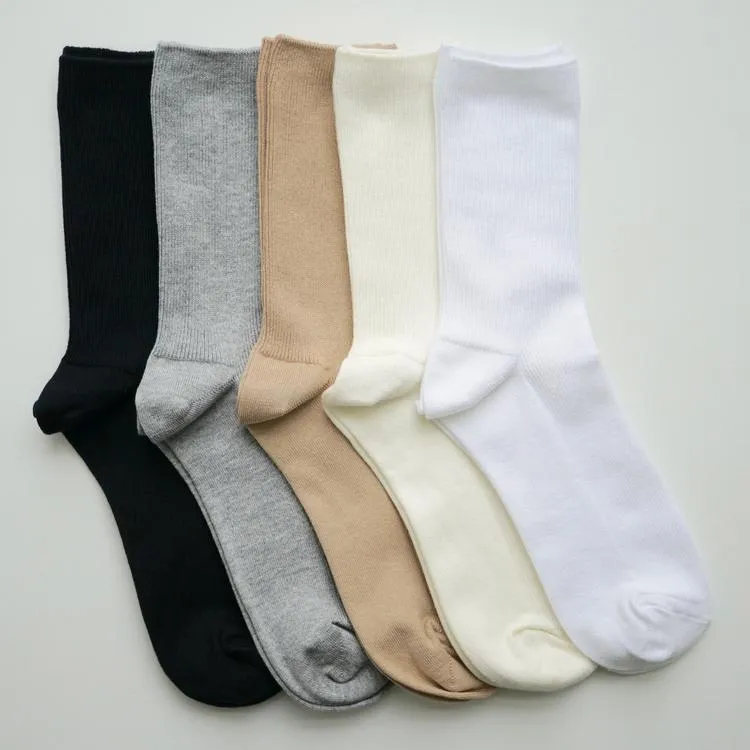 American Sea Island Cotton Crew Socks