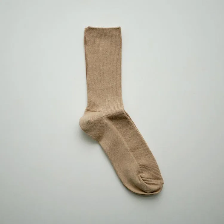 American Sea Island Cotton Crew Socks
