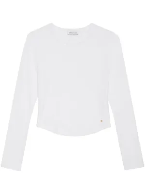 Anine Bing Jane Top in White