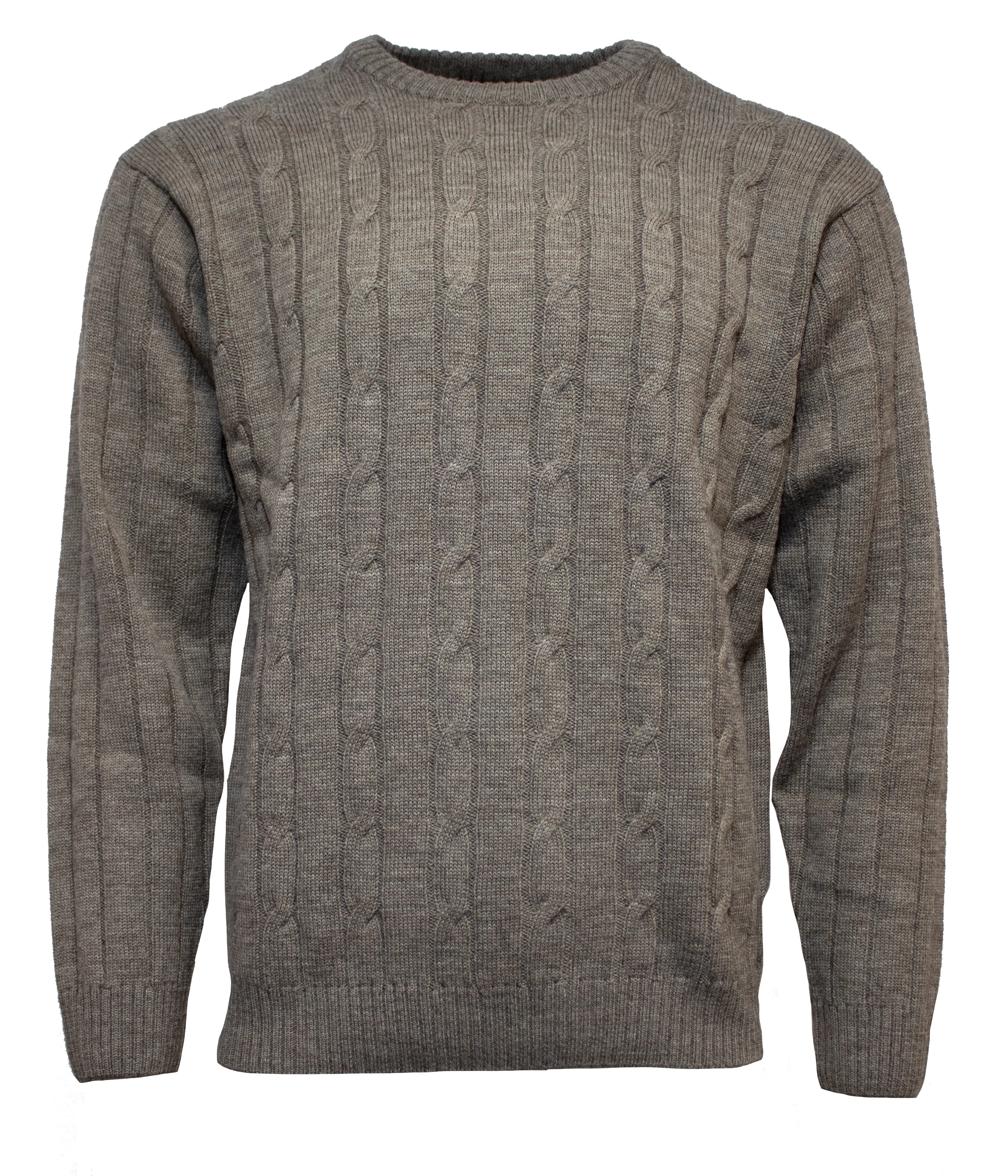 Ansett Pure Wool Cable Crew