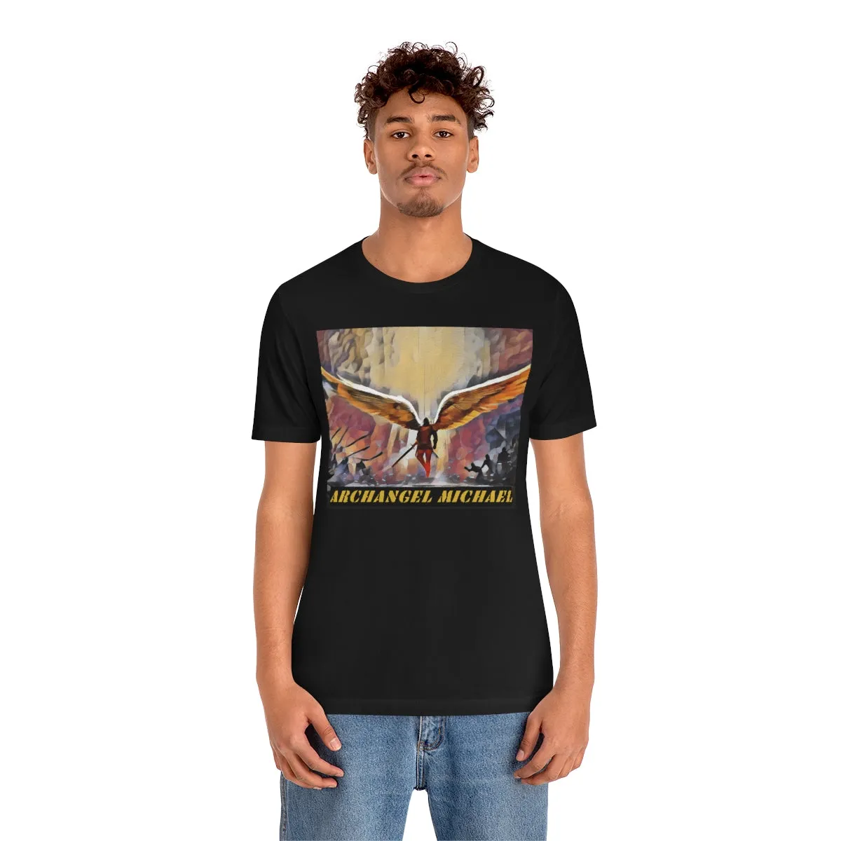 Archangel Michael 3 Short Sleeve Tee