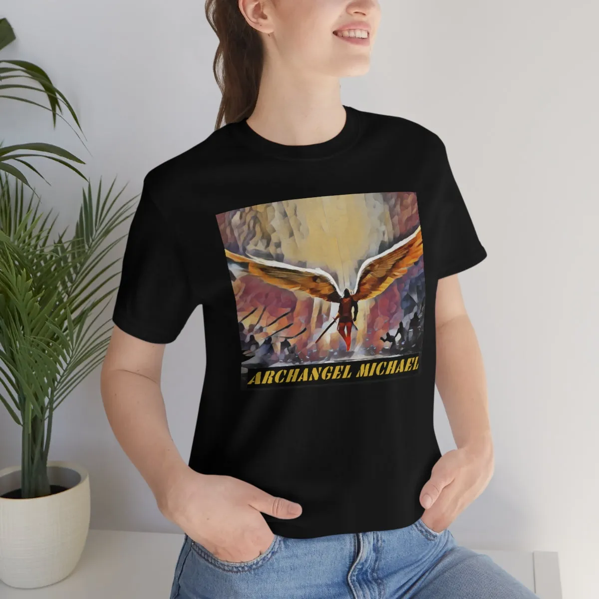 Archangel Michael 3 Short Sleeve Tee
