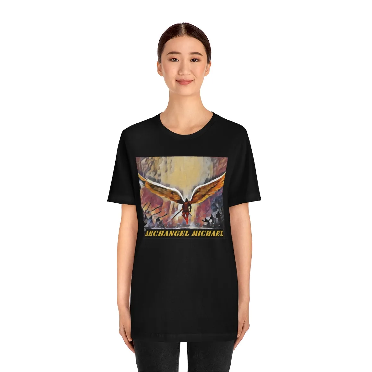 Archangel Michael 3 Short Sleeve Tee