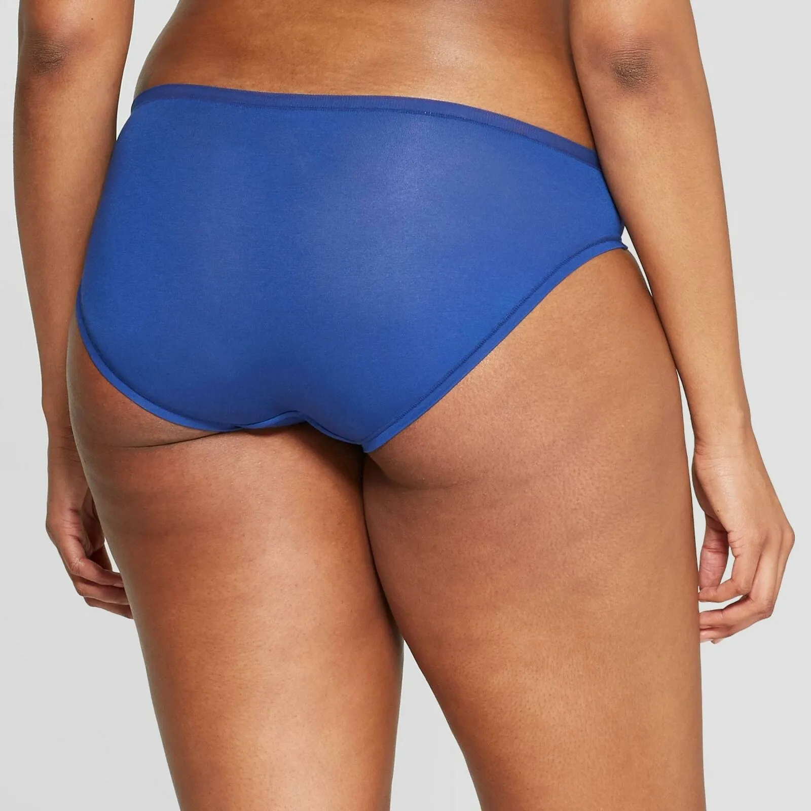 Auden Women's Modal Bikini Panties with Mesh Waistband