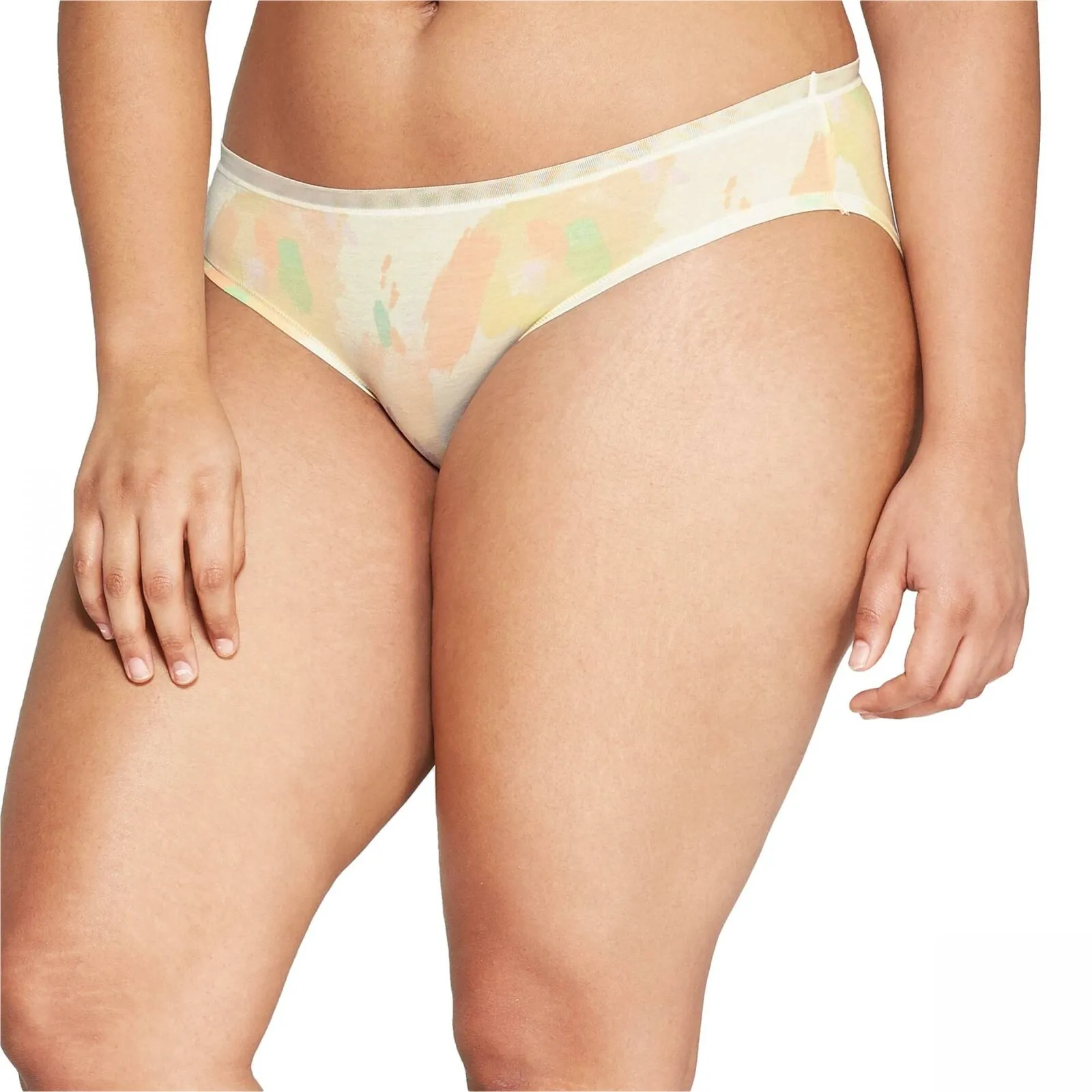 Auden Women's Modal Bikini Panties with Mesh Waistband