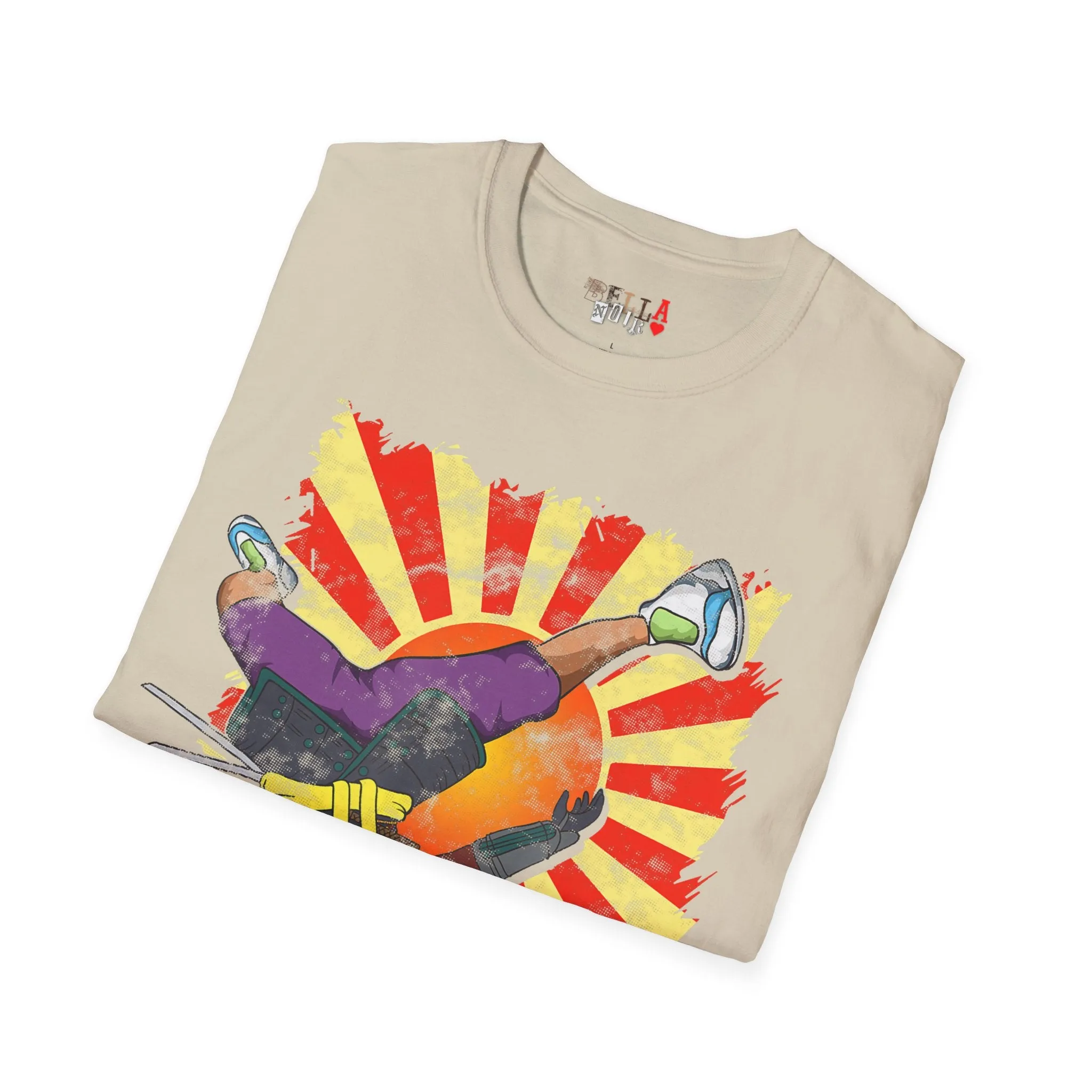 B Boy Samurai Unisex Softstyle T-Shirt