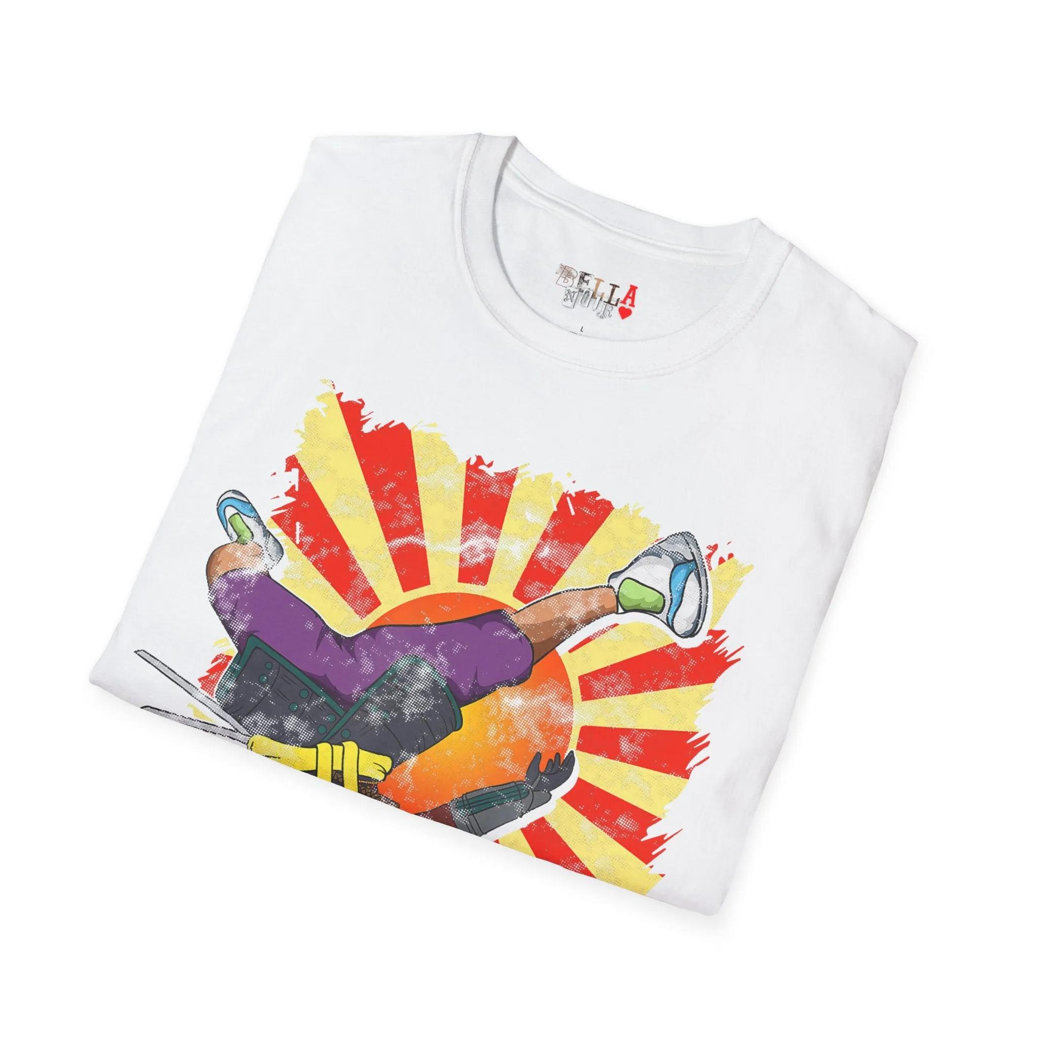 B Boy Samurai Unisex Softstyle T-Shirt