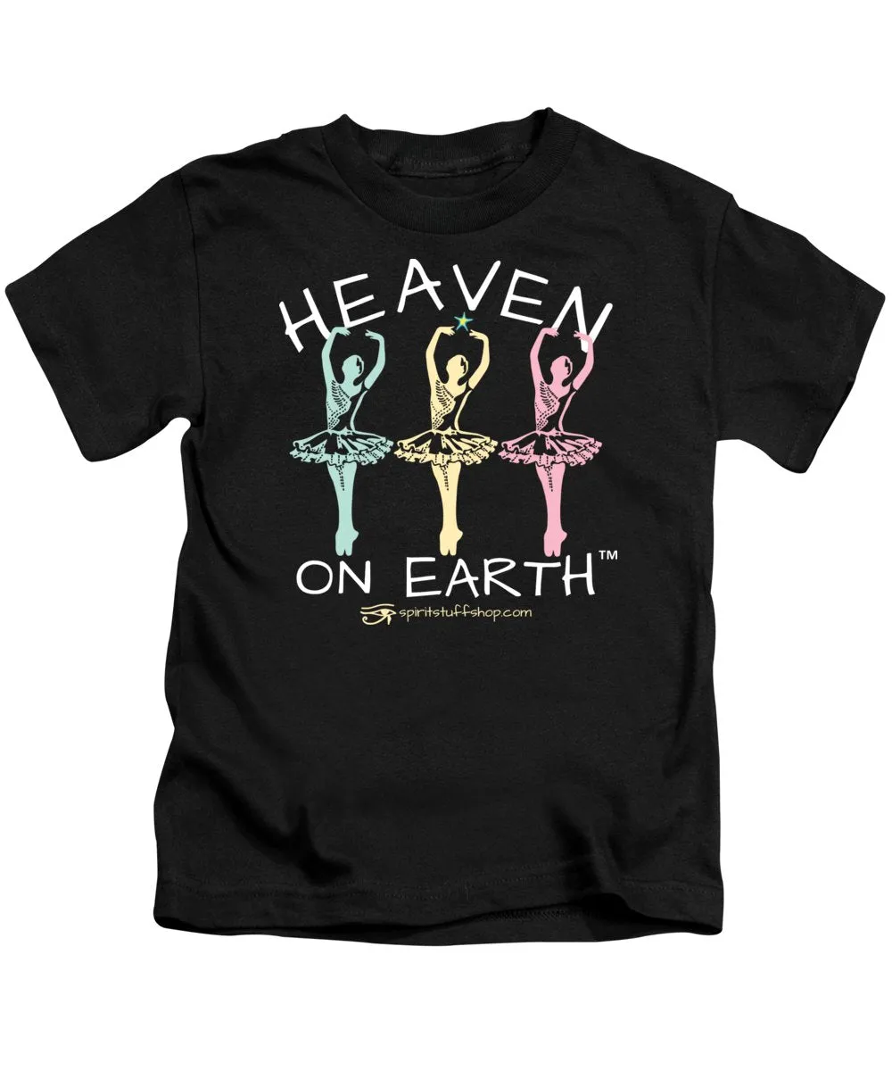 Ballerina Heaven On Earth - Kids T-Shirt