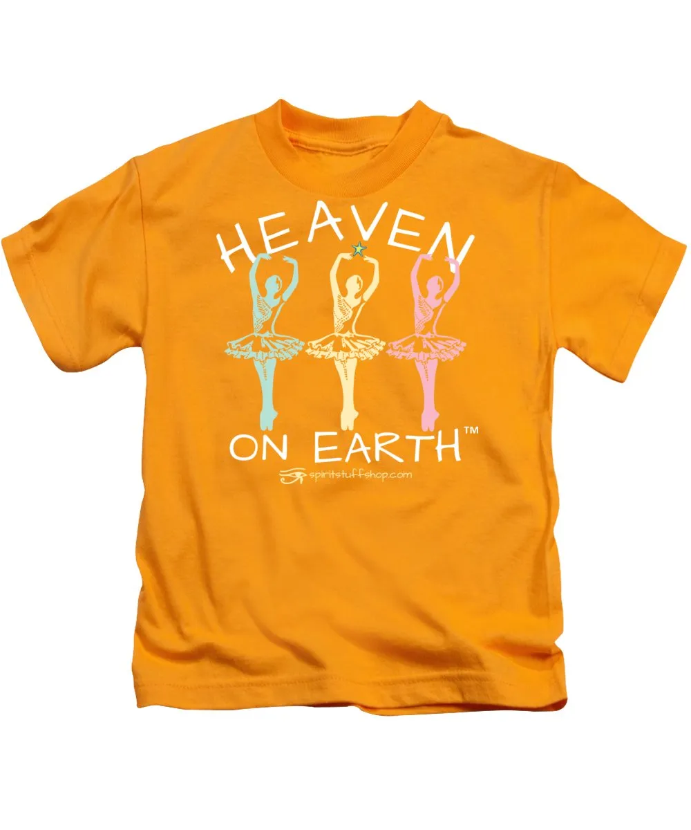 Ballerina Heaven On Earth - Kids T-Shirt
