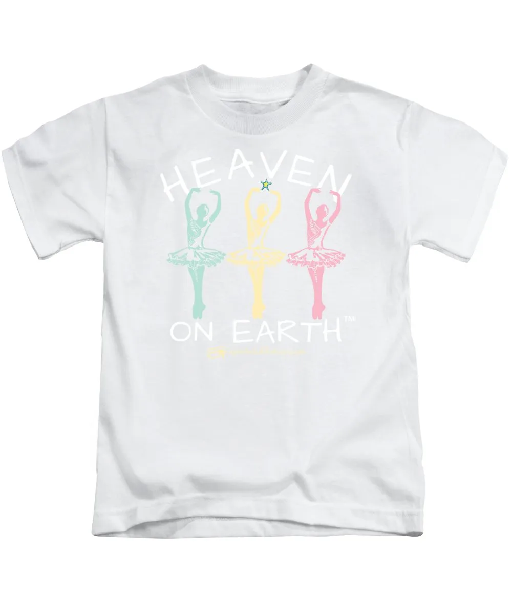 Ballerina Heaven On Earth - Kids T-Shirt