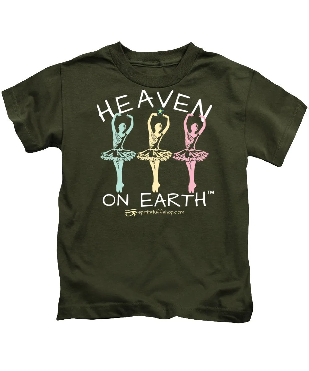 Ballerina Heaven On Earth - Kids T-Shirt