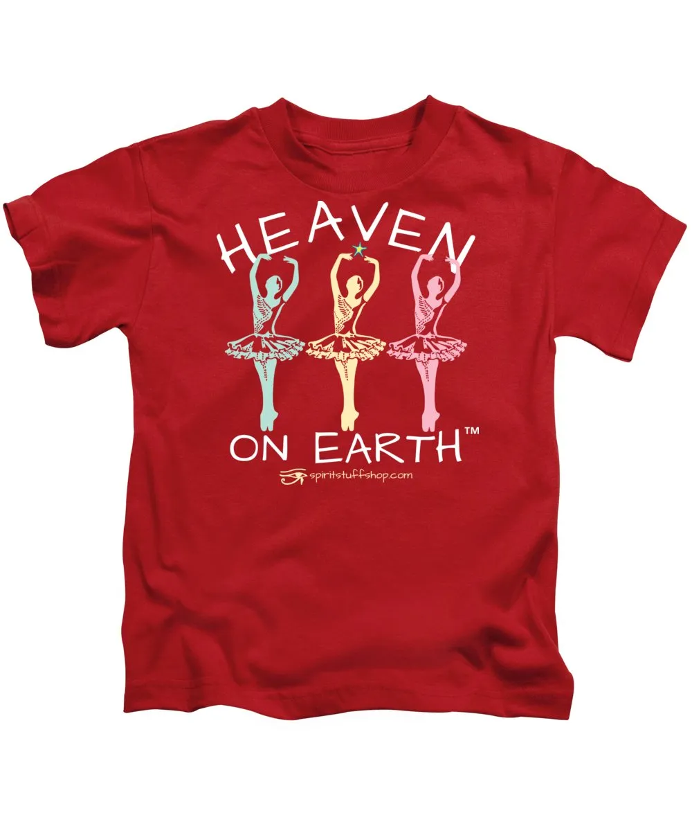 Ballerina Heaven On Earth - Kids T-Shirt