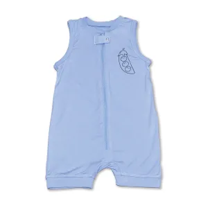 Bamboo Sleeveless Romper (Skydive)