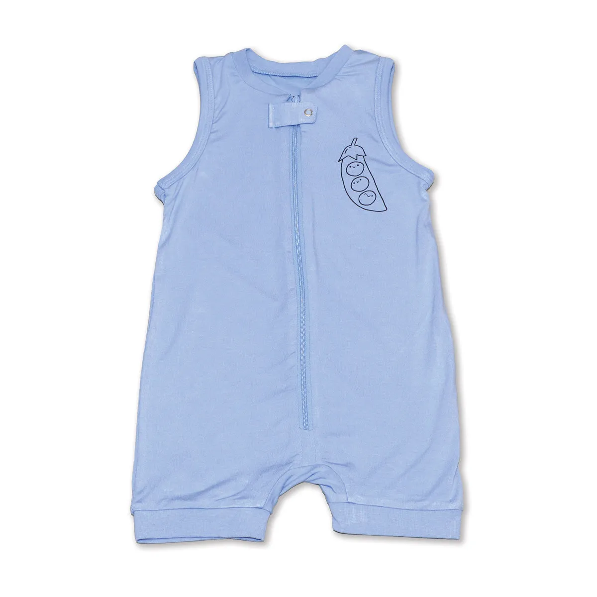 Bamboo Sleeveless Romper (Skydive)
