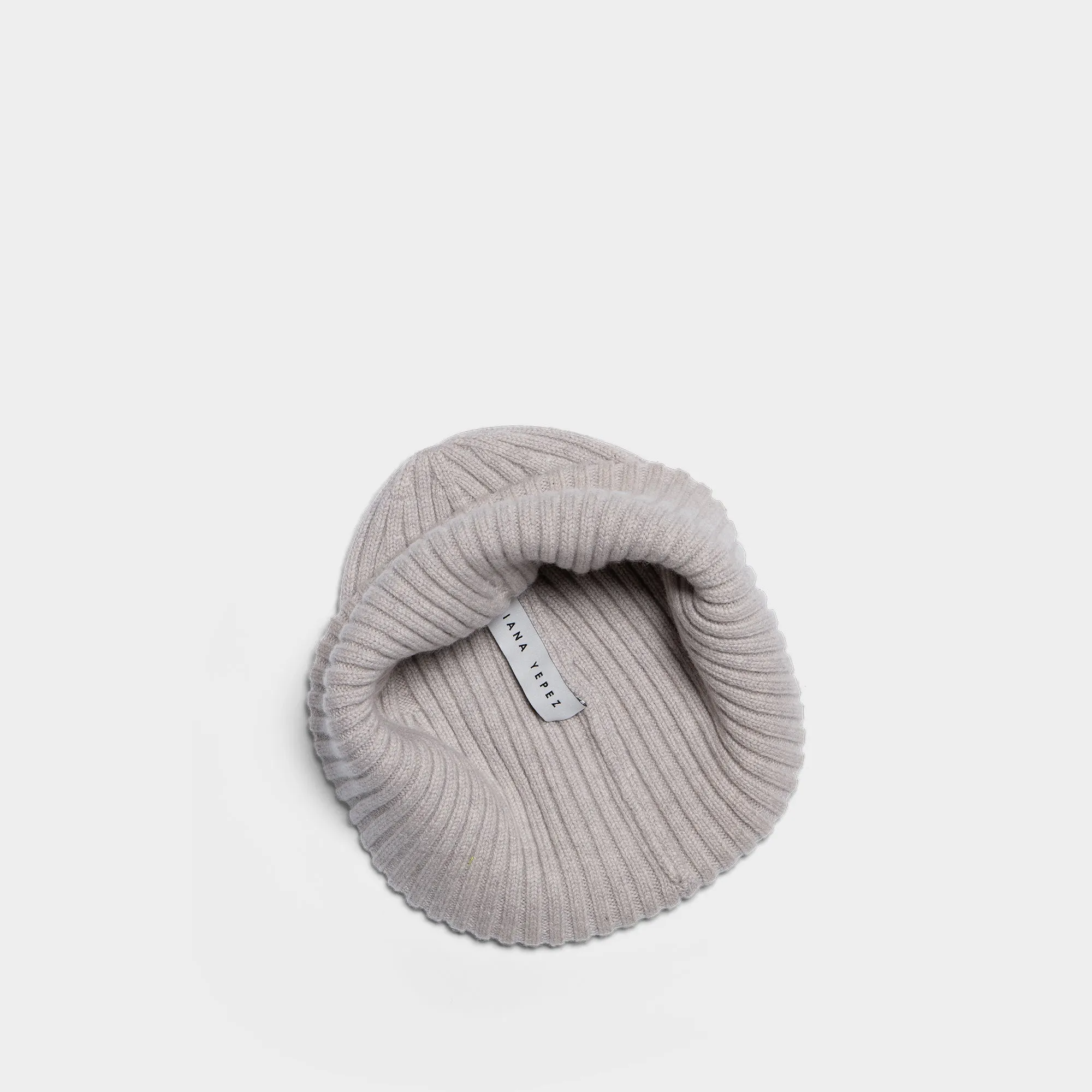 Beanie Cashmere Light Grey