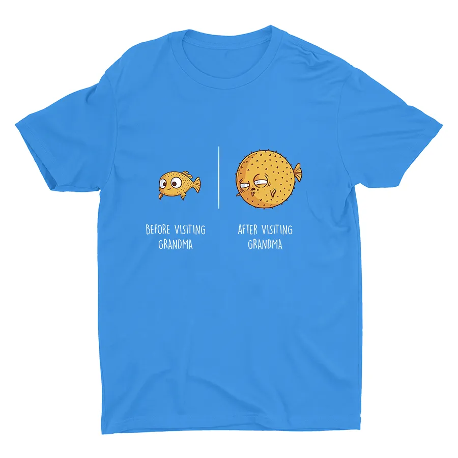 Before/After Visiting Grandma Cotton Tee