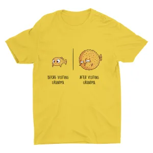 Before/After Visiting Grandma Cotton Tee
