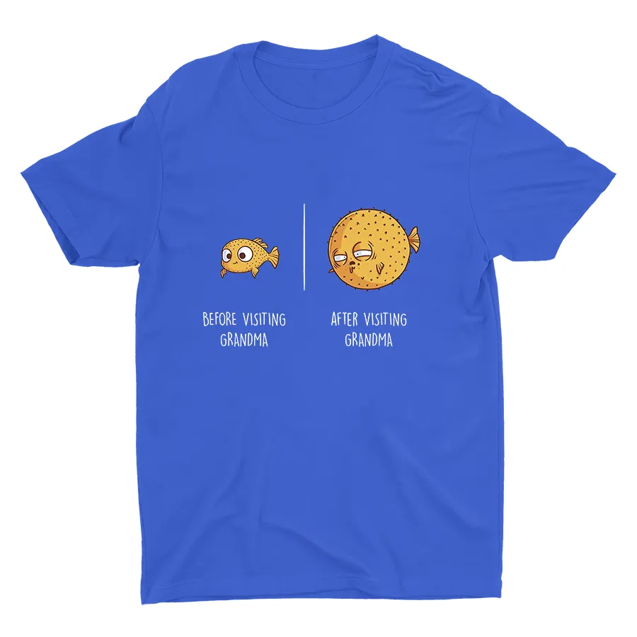 Before/After Visiting Grandma Cotton Tee