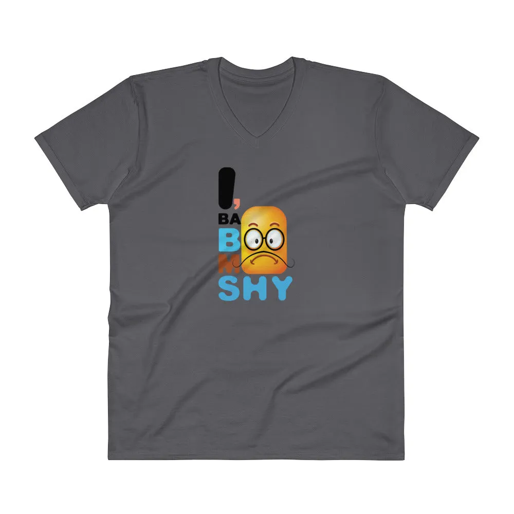 Bengali Lightweight Fashion V-Neck T-Shirt - I, Ba Boo Mo Shy