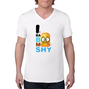 Bengali Lightweight Fashion V-Neck T-Shirt - I, Ba Boo Mo Shy