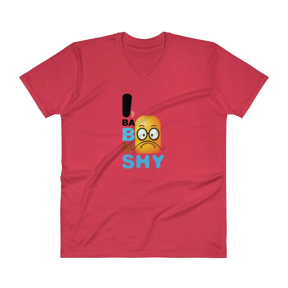Bengali Lightweight Fashion V-Neck T-Shirt - I, Ba Boo Mo Shy