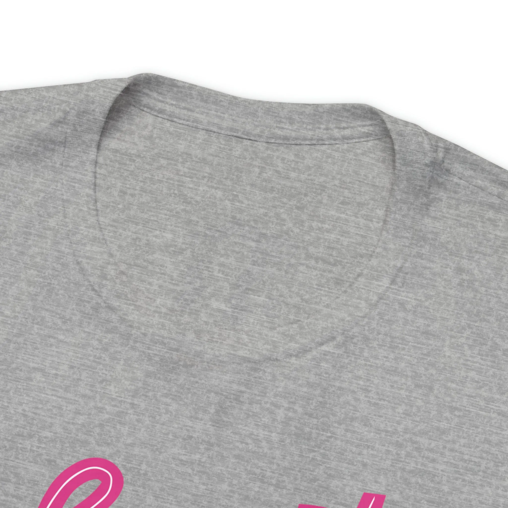 Best Mom Ever Pink Heart T-Shirt | Love You Mama Tee |  Bella Canvas 3001 Unisex |  Mother Short Sleeve Tshirt