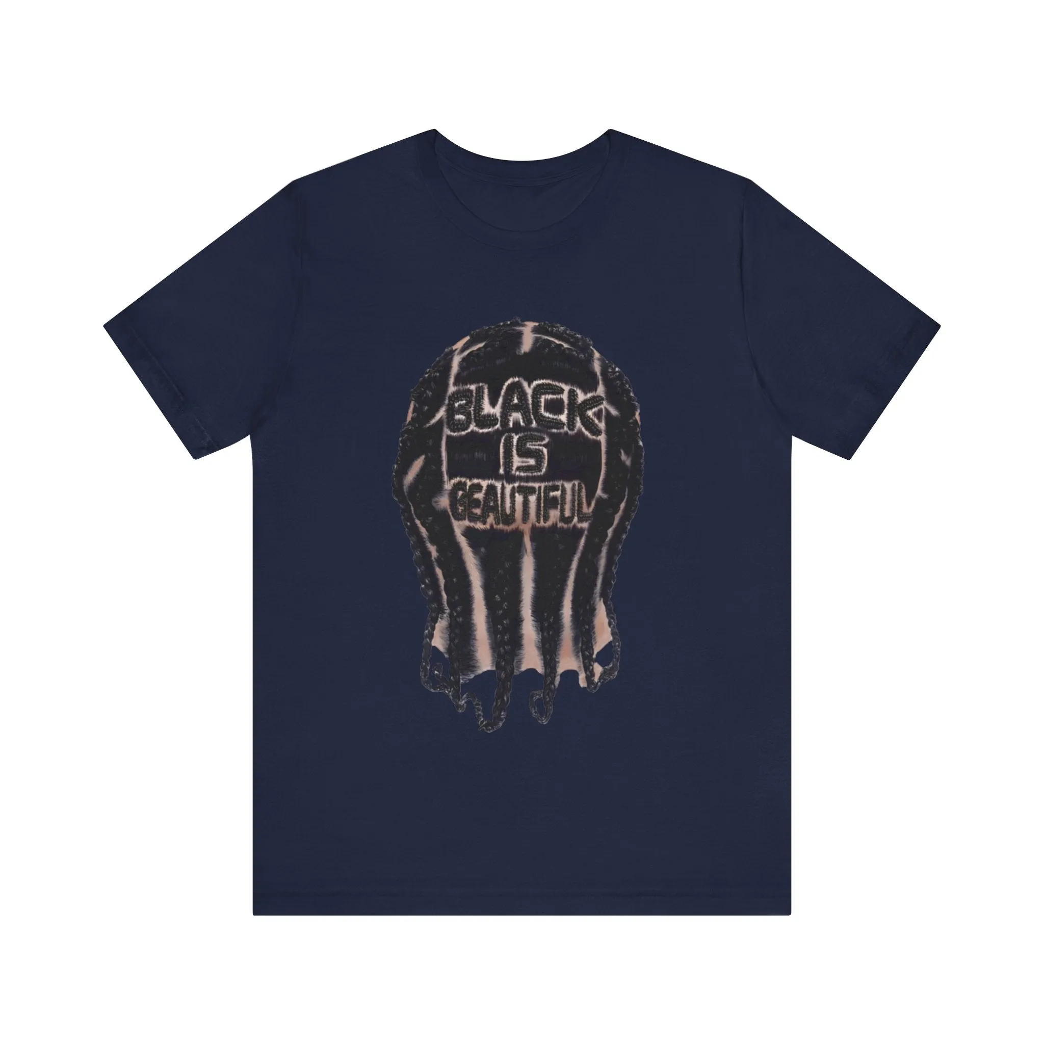 Black is Beautiful: Unisex Jersey Short Sleeve Tee