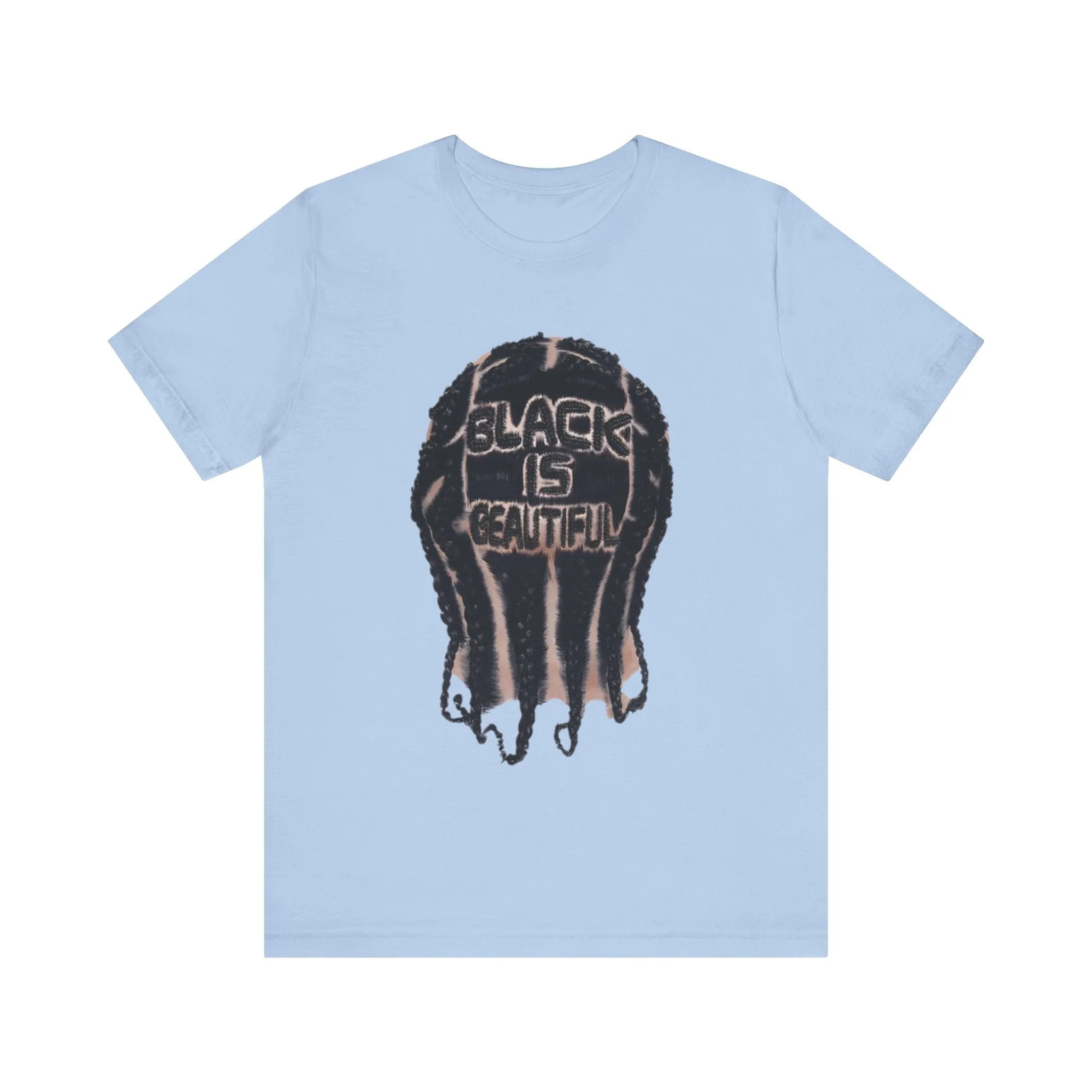 Black is Beautiful: Unisex Jersey Short Sleeve Tee