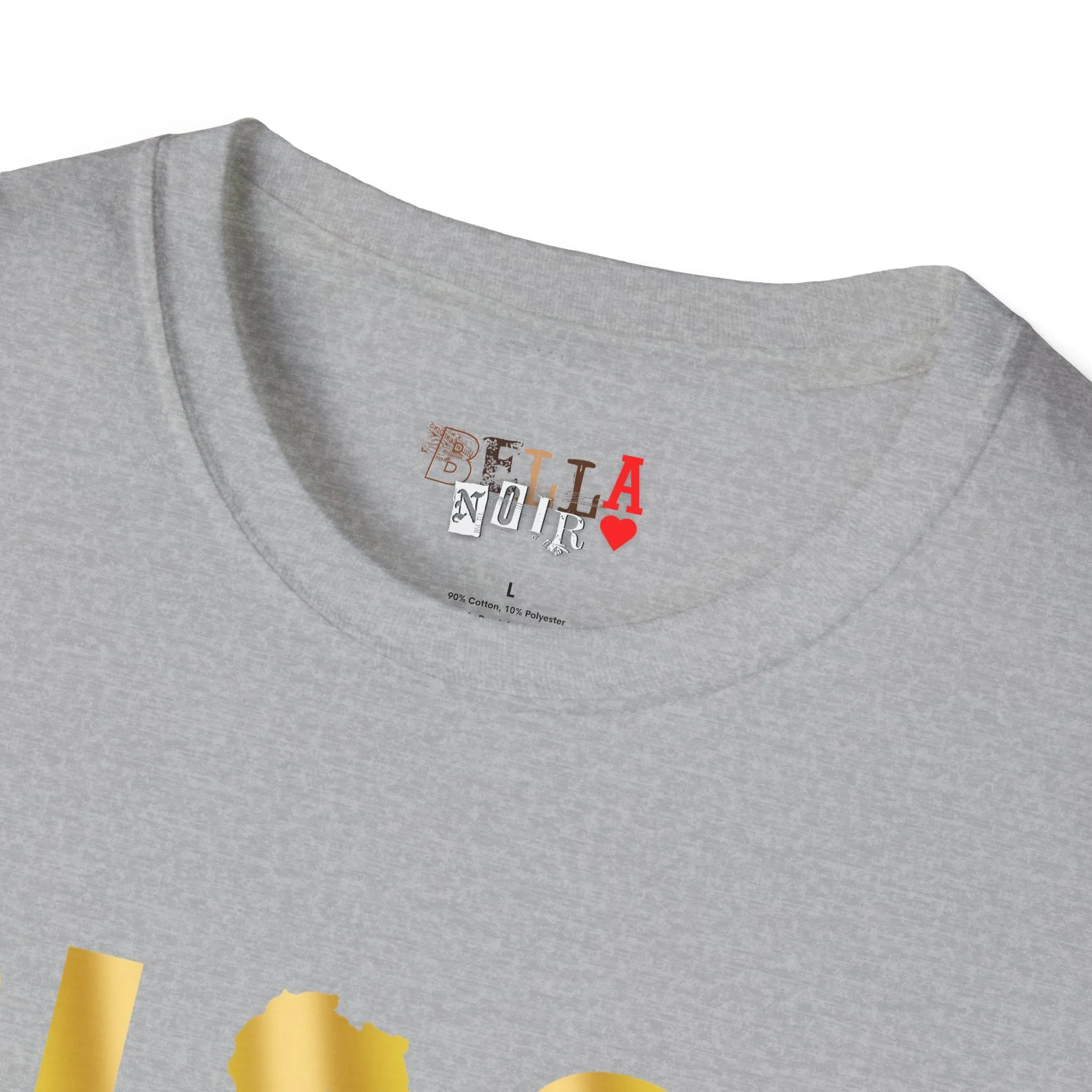 Black King Unisex Softstyle T-Shirt