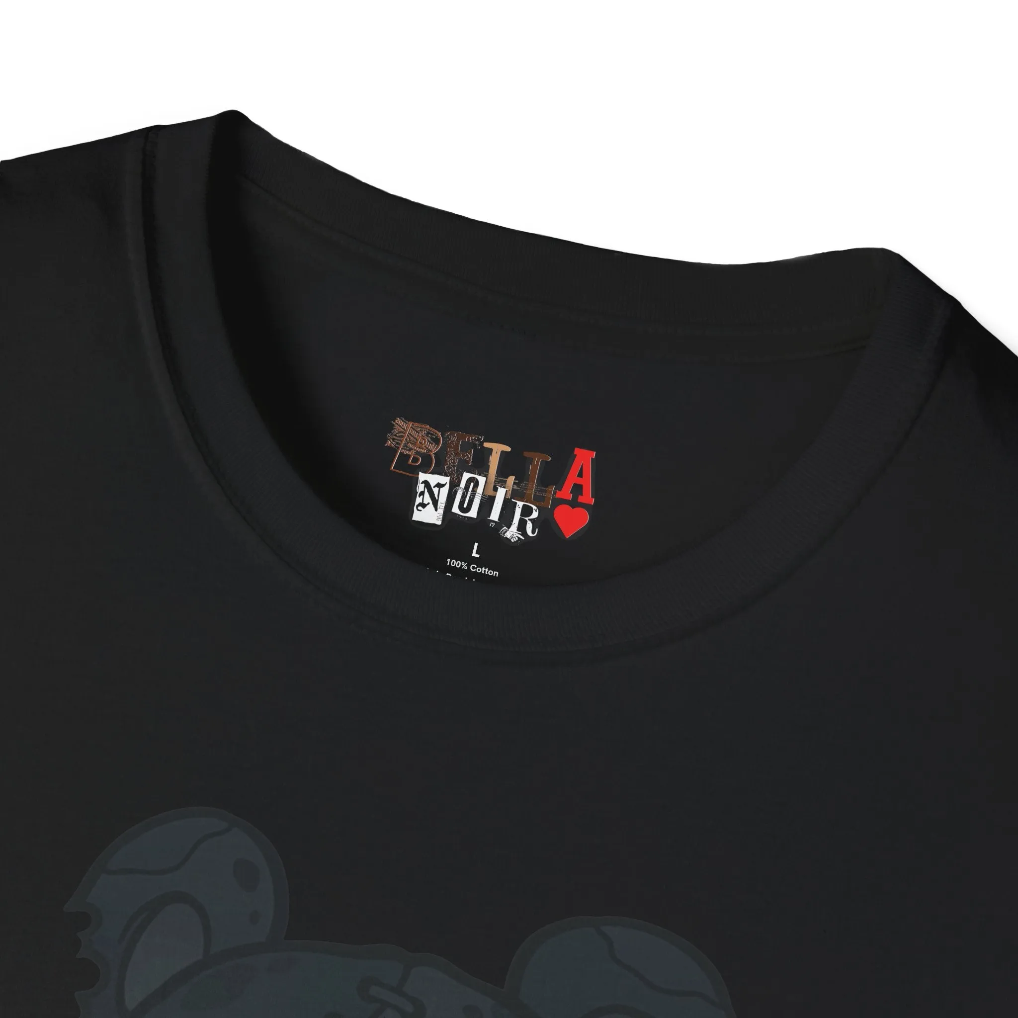 Black Teddy Knife Unisex Softstyle T-Shirt