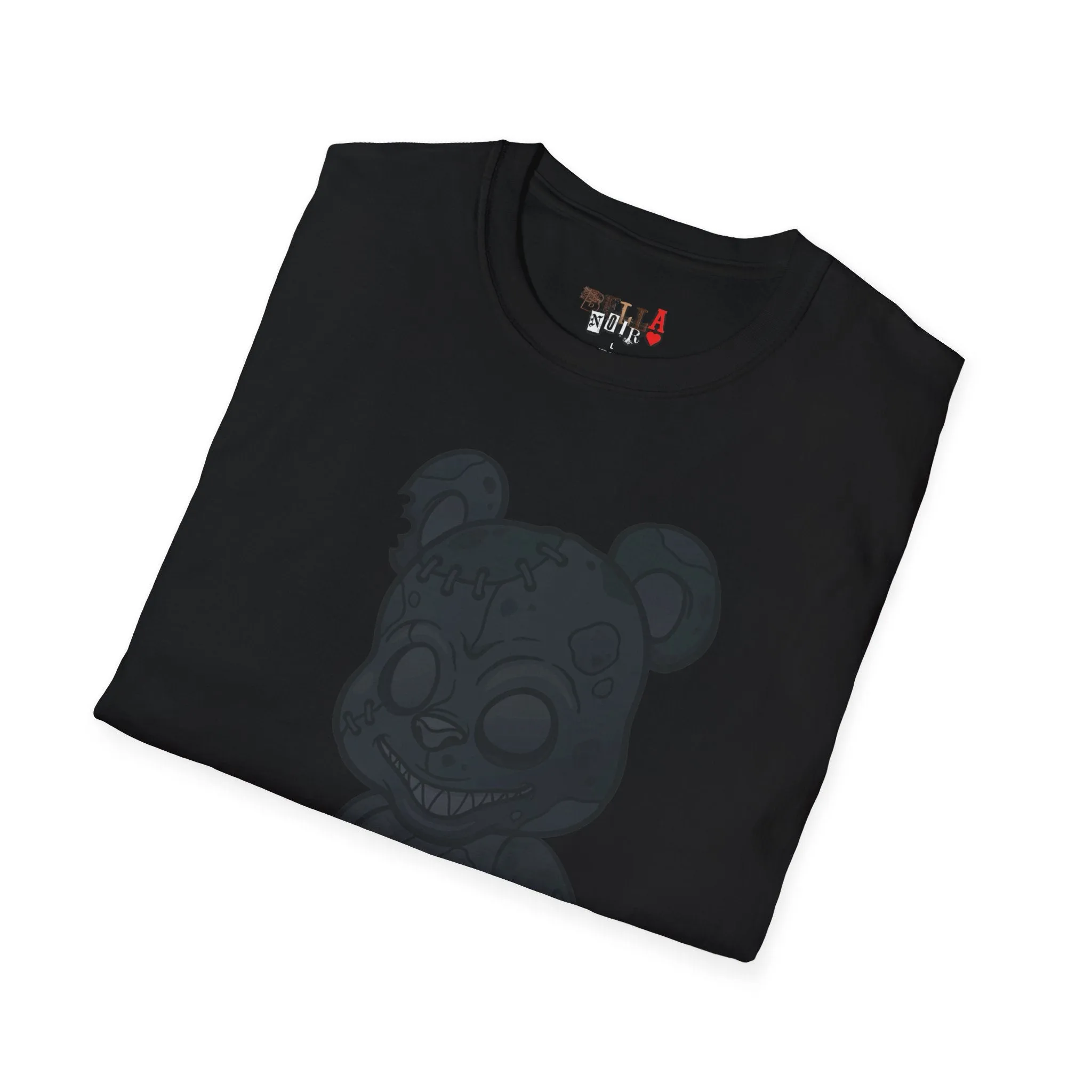 Black Teddy Knife Unisex Softstyle T-Shirt