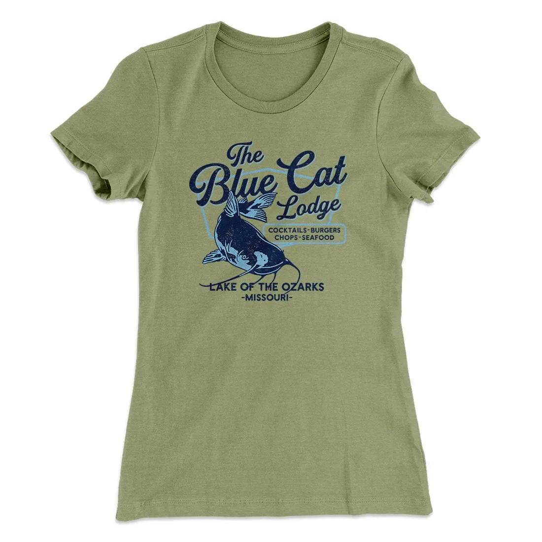 Blue Cat Lodge Women's T-Shirt