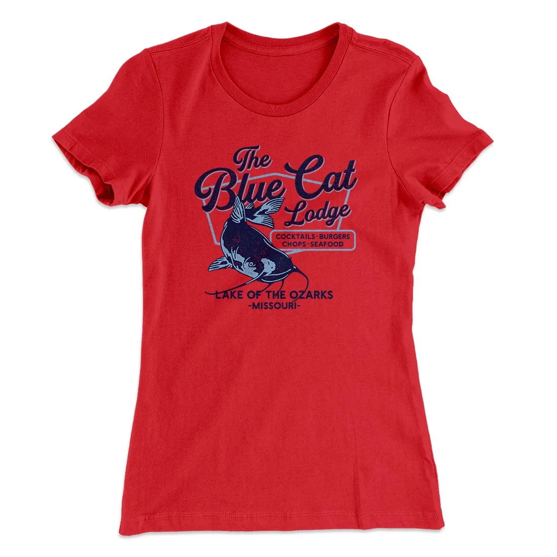 Blue Cat Lodge Women's T-Shirt