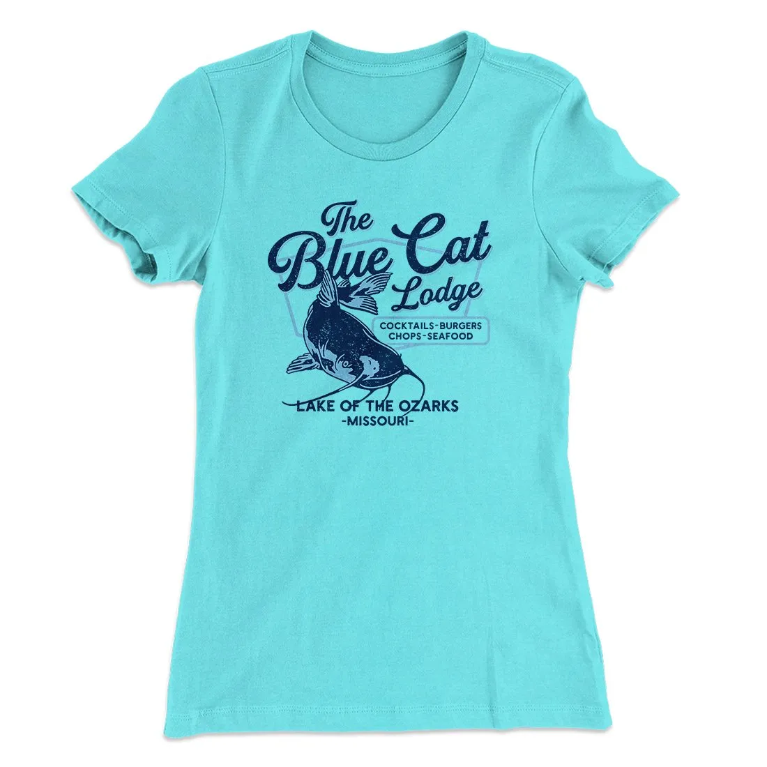 Blue Cat Lodge Women's T-Shirt