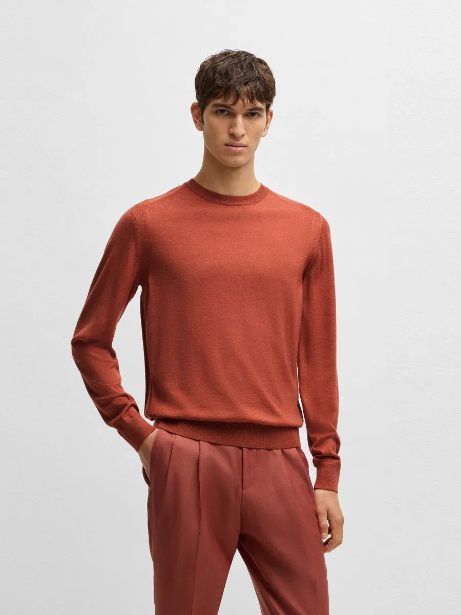 BOSS Crew-Neck Knitwear - L-Overo