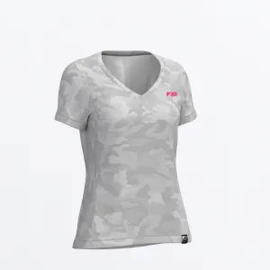 Breezy UPF V-neck Women's T-shirt