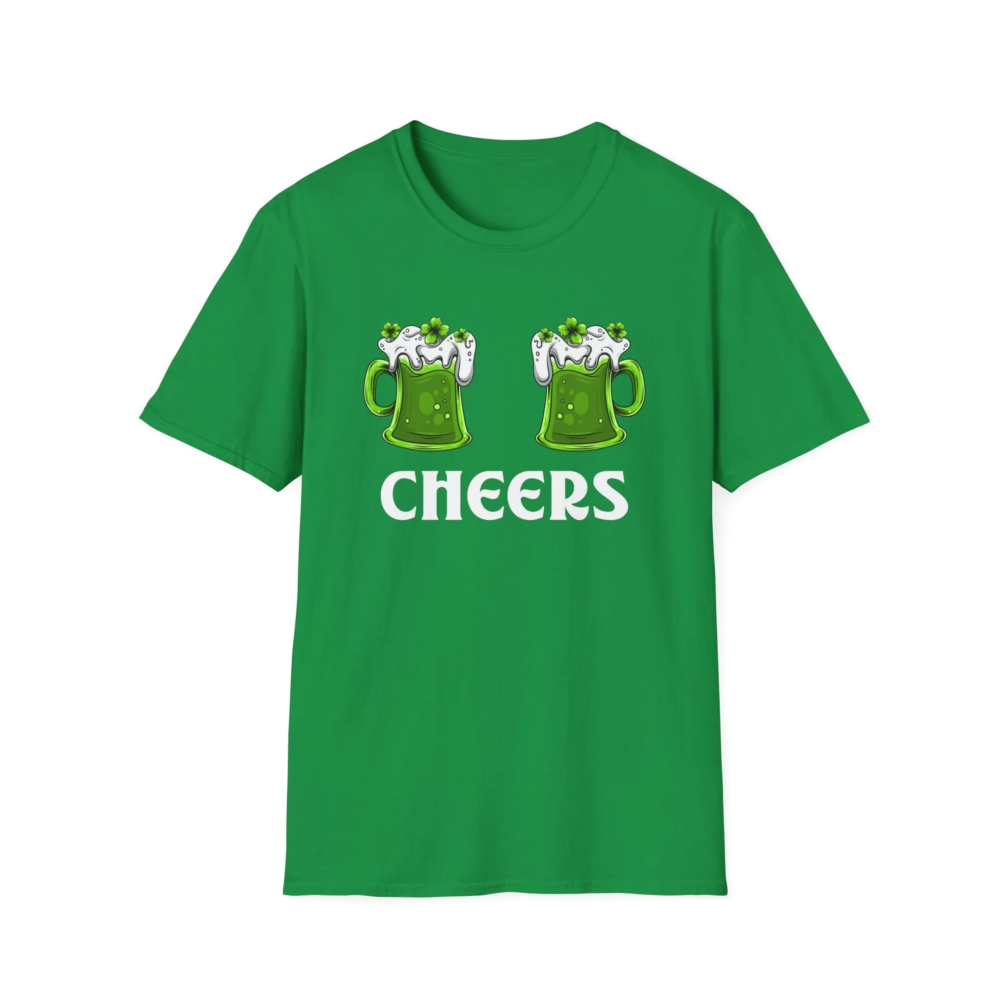 Cheers | Irish Green Deluxe Tee (unisex)