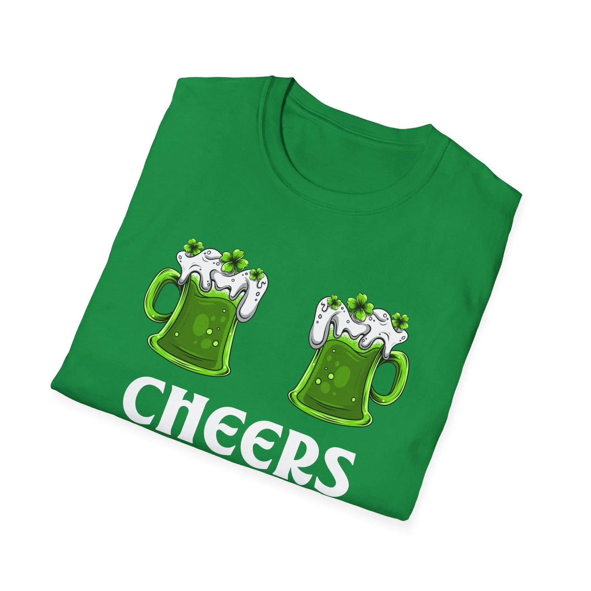Cheers | Irish Green Deluxe Tee (unisex)