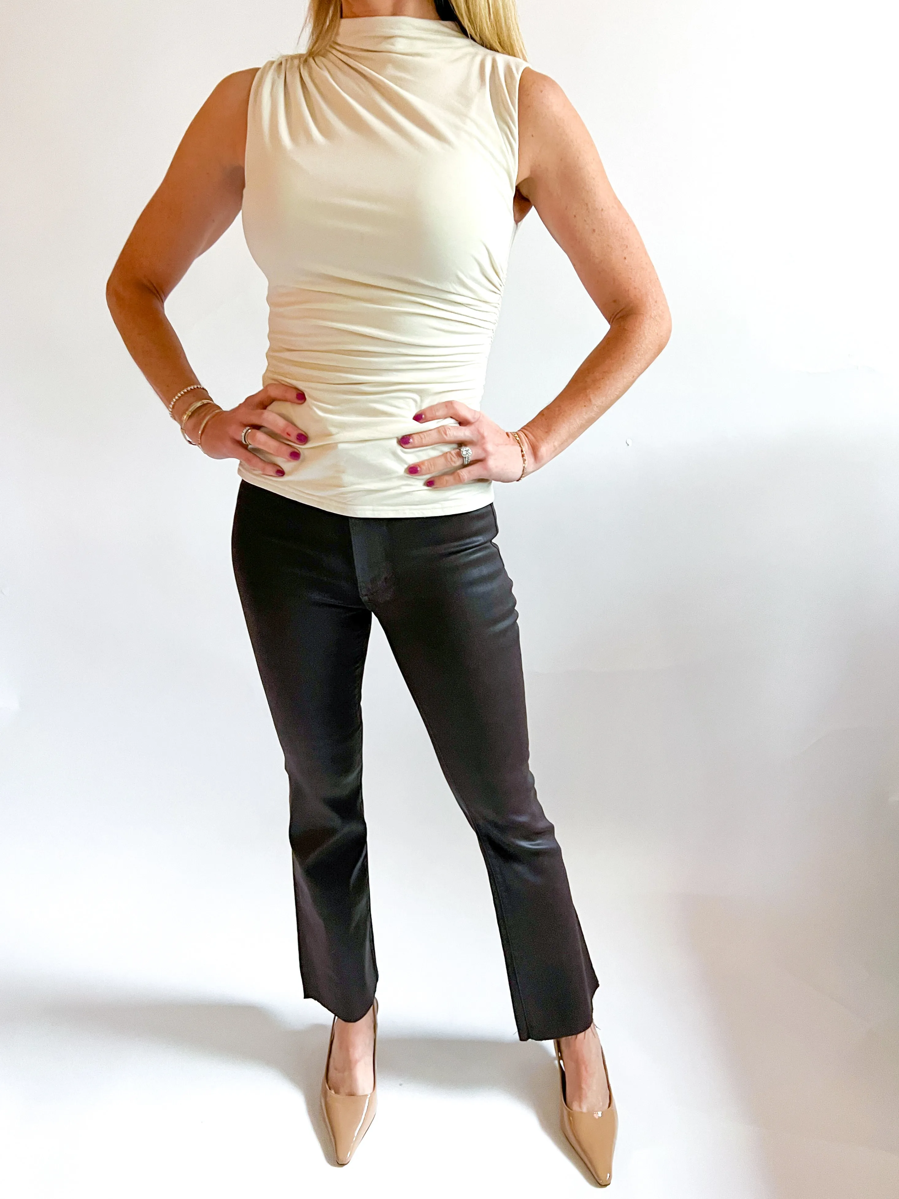 Christen Ruched Detailing Top