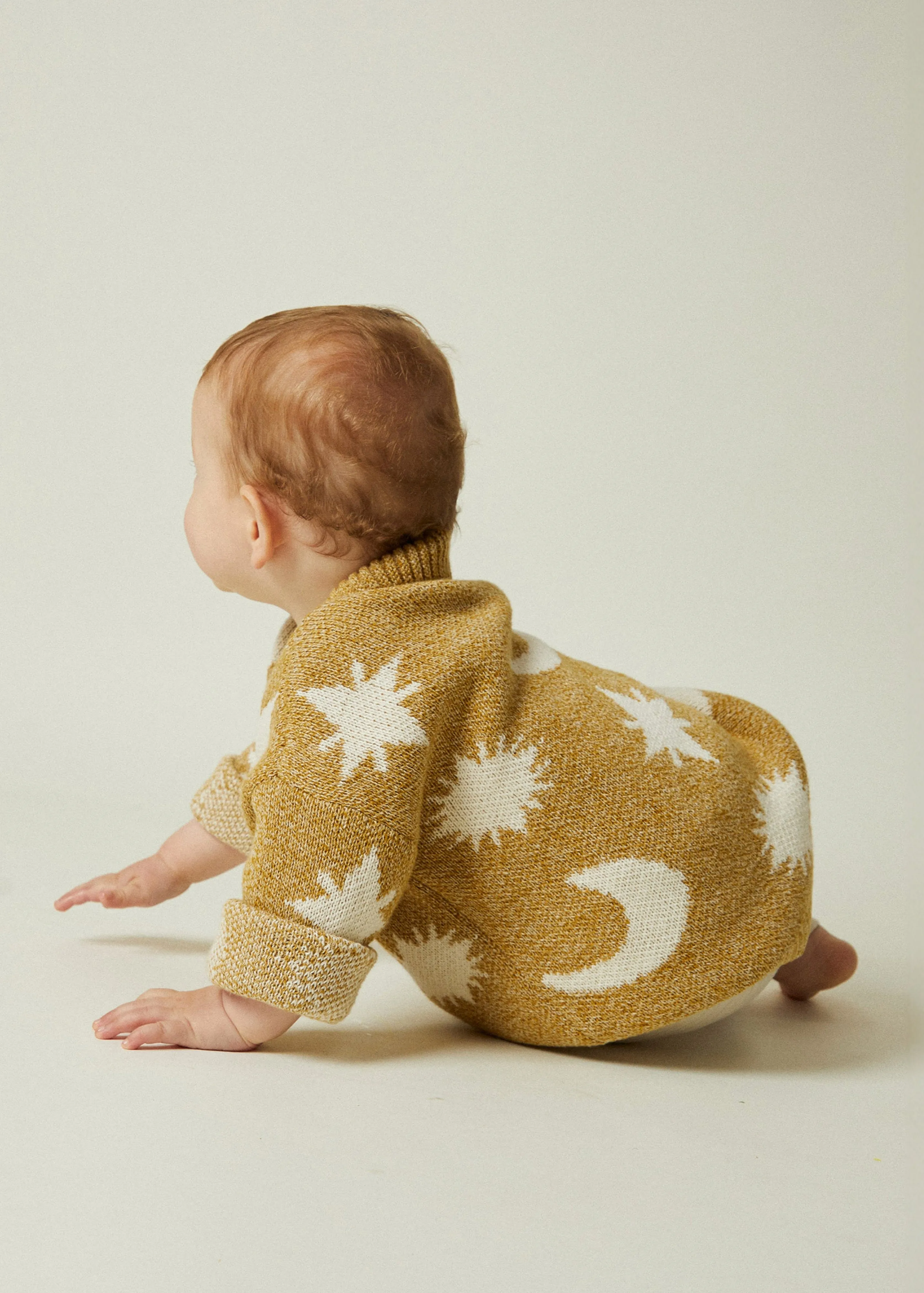 Cozmo Golden Moon Star Cardigan Baby